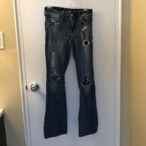 Boot cut jeans